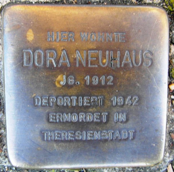 Stolpersteine Hundemstrasse 31 #2