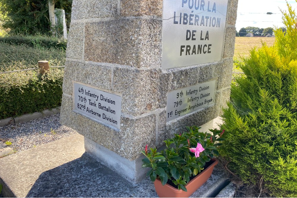 Blosville Temporary Cemetery Memorial #2