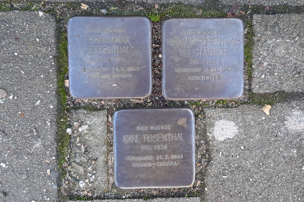 Stolpersteine Begoniastraat 2