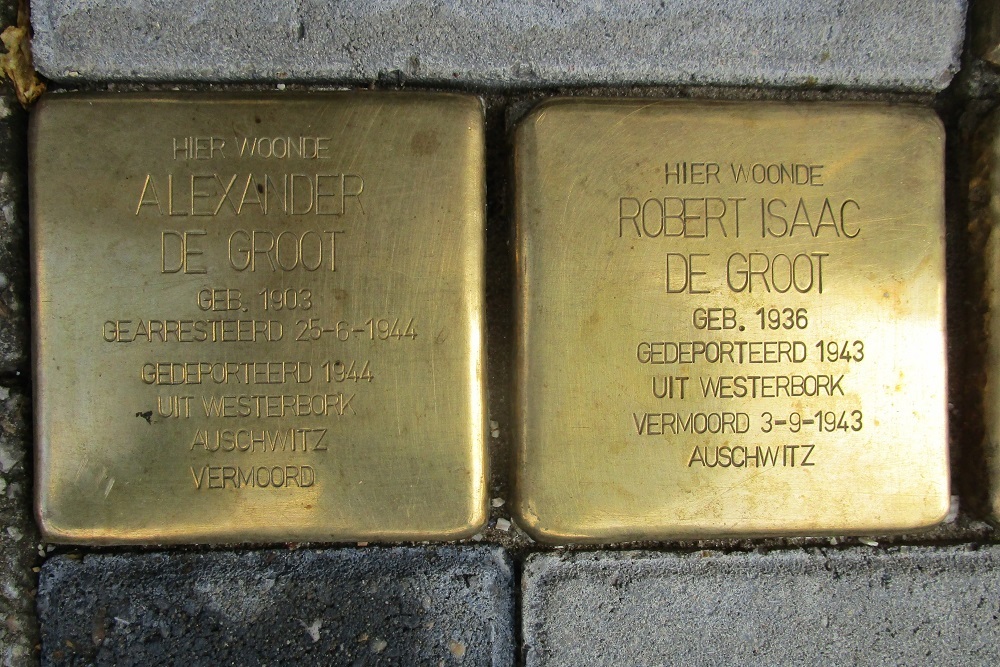 Stolpersteine Cornelis van der Lijnstraat 8 #3