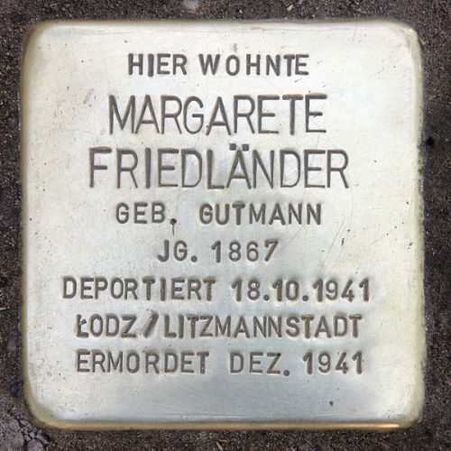 Stolpersteine Giesebrechtstraße 10 #2