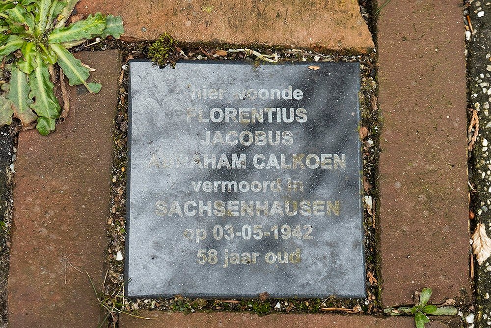Memorial Stone Jan van der Heijdenstraat 13 #1
