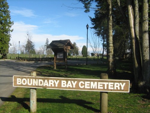 Commonwealth War Grave Boundary Bay Cemetery