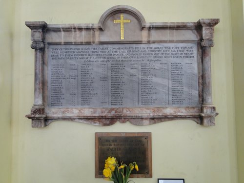 War Memorial St. Mary Church Southtown #1