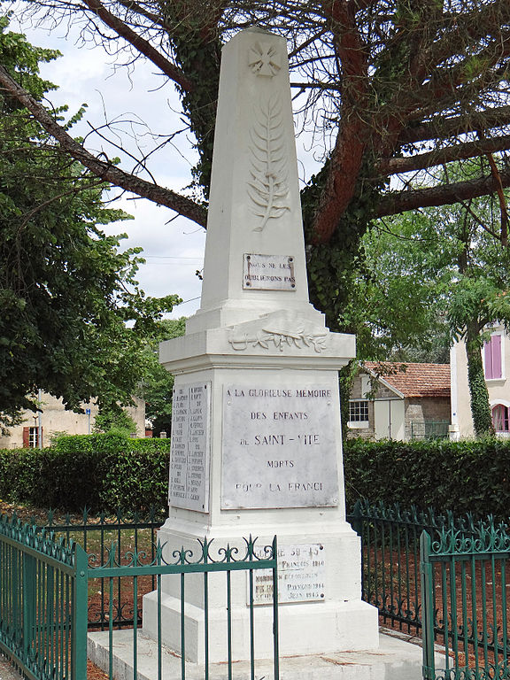 War Memorial Saint-Vite