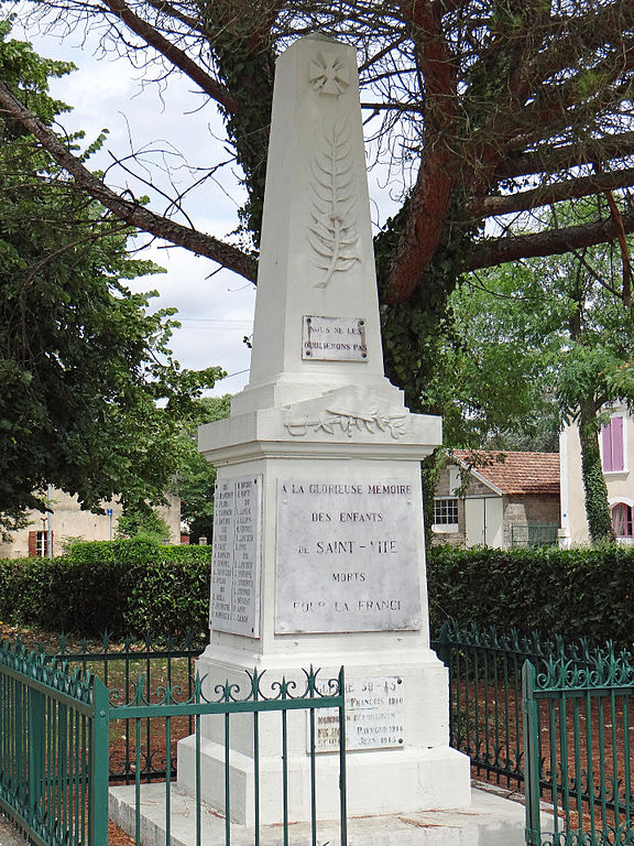 Oorlogsmonument Saint-Vite