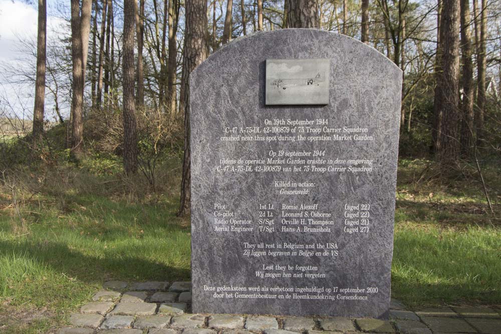 Monument Neergestorte C-47 #1