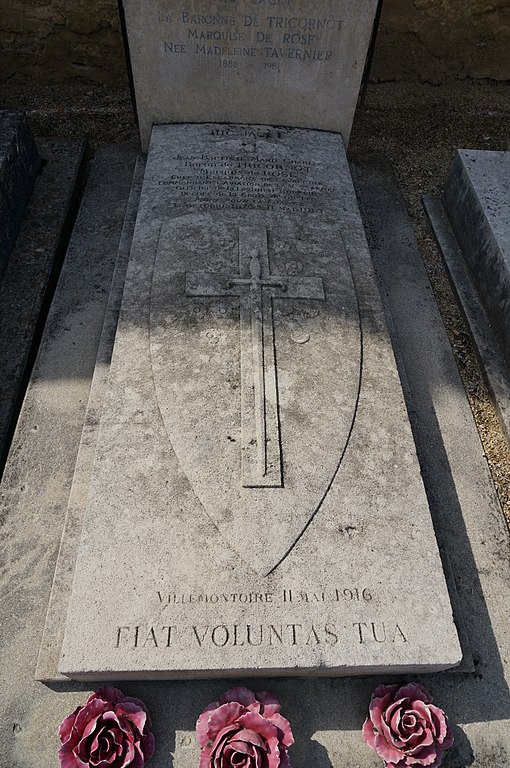 Grave of Charles de Tricornot de Rose