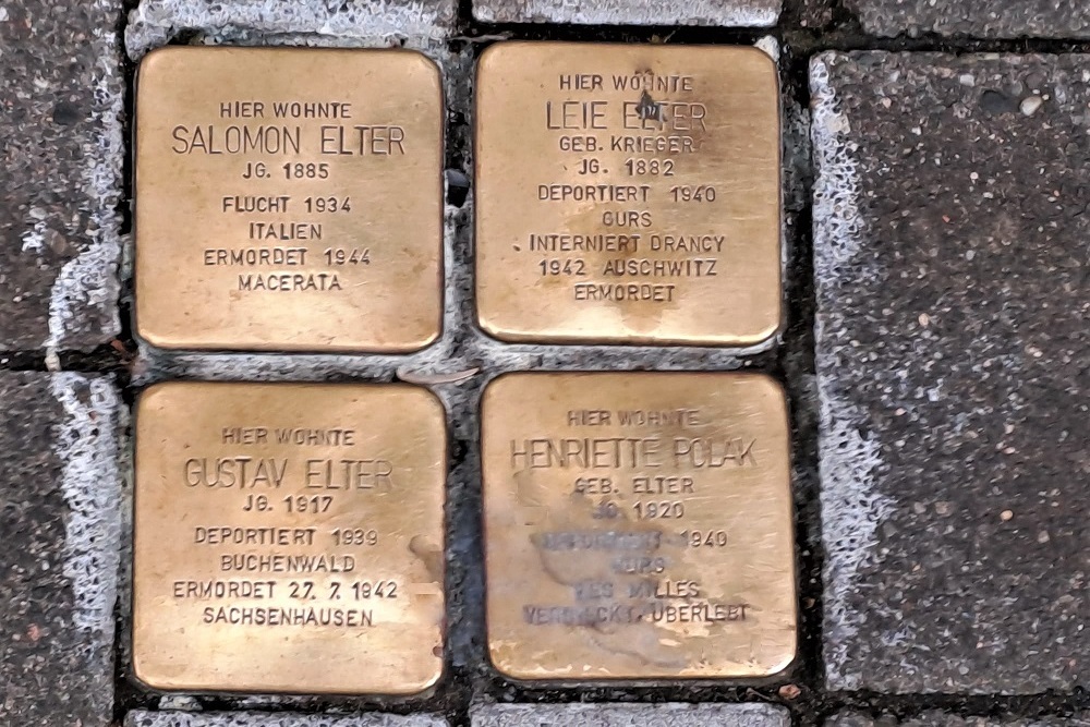 Stolpersteine H7 - 33