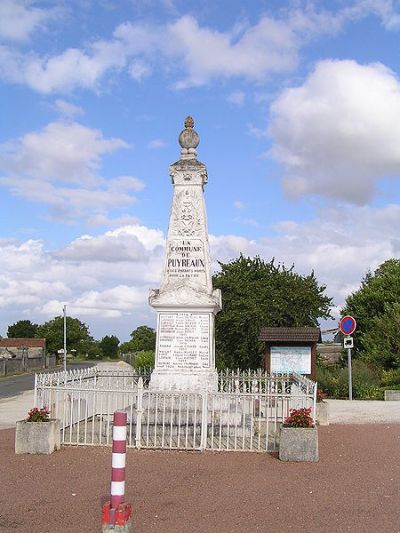 War Memorial Puyréaux #1