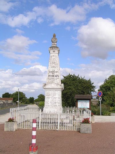 Oorlogsmonument Puyraux