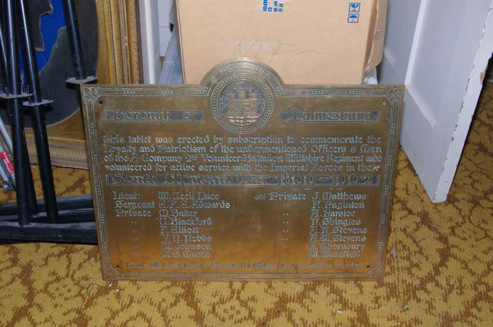 2nd Boer War Memorial 'A' Company 2nd Volunteer Battalion Wiltshire Regiment #1