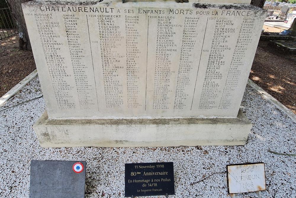 Monument Eerste Wereldoorlog Château-Renault #2