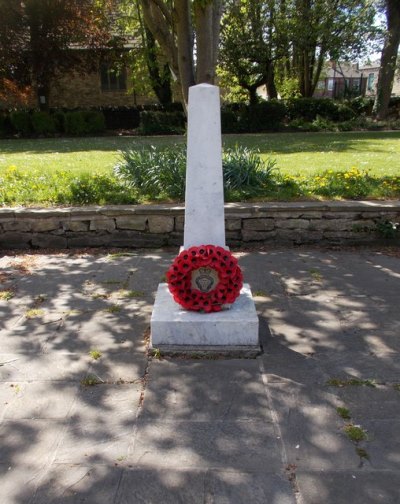 Oorlogsmonument Horbury #1