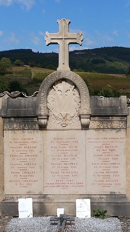 Oorlogsmonument Begraafplaats Rgni-Durette