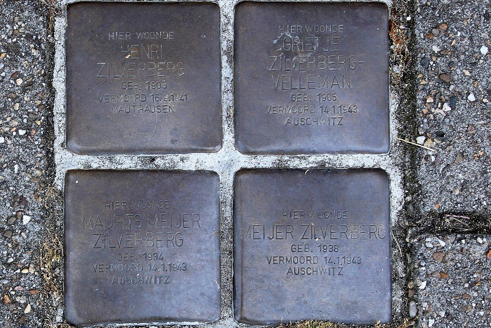 Stolpersteine Frans Halsstraat 20 #1