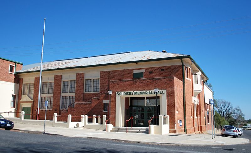 War Memorial Hall Rutherglen