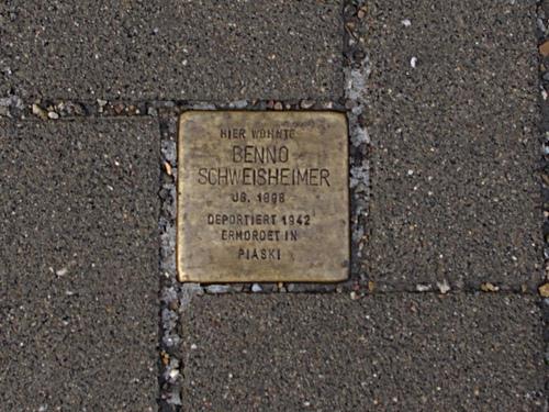 Stolperstein Deininger Strae 23-25 #1