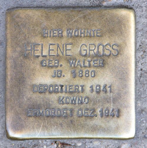 Stolpersteine Martin-Luther-Strae 65 #1