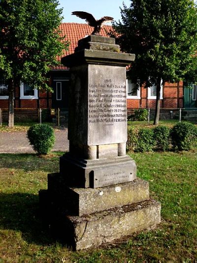 Oorlogsmonument Wustrow