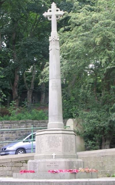 Oorlogsmonument Slaithwaite #1