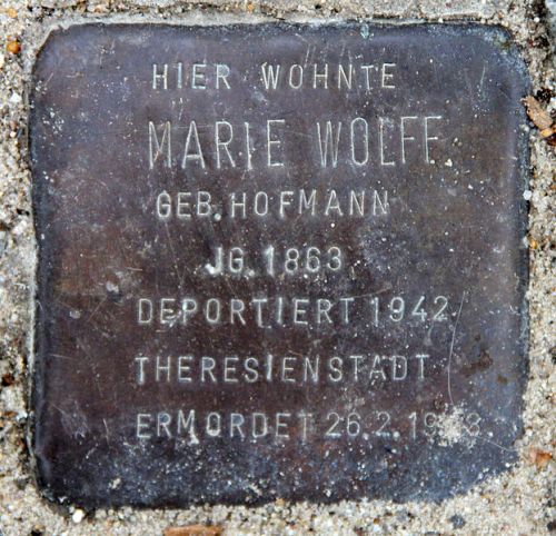 Stolpersteine Gneiststraße 8 #4