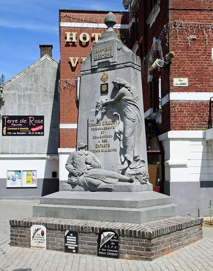 Oorlogsmonument Auchy-les-Mines #1