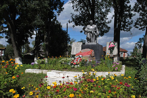 Mass Grave Soviet Soldiers Medzhibozh #1