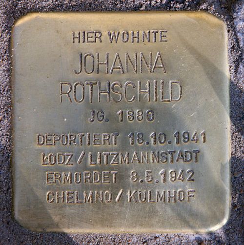 Stolpersteine Schaperstraße 19 #2