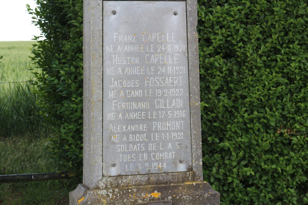 Monument Slachtoffers 3 September 1944 Anhée #2