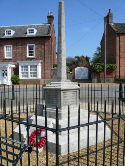 Oorlogsmonument Foulsham