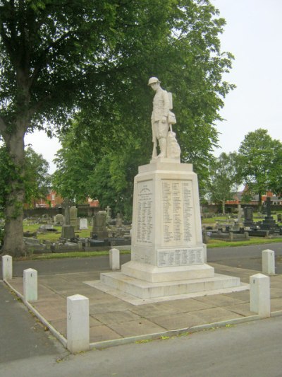 Oorlogsmonument Sutton in Ashfield