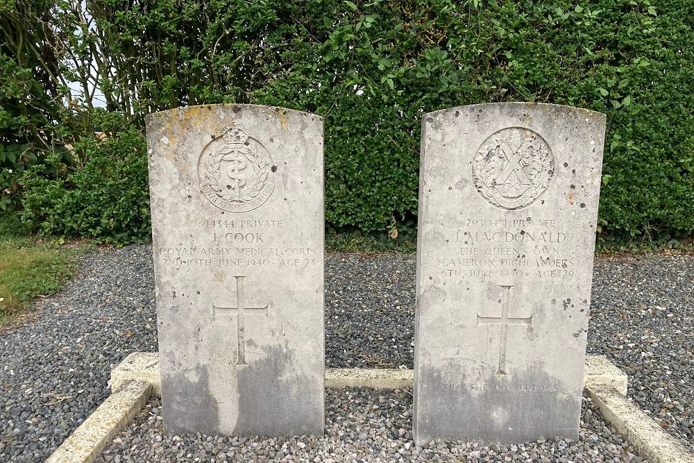 Commonwealth War Graves Martainneville #3
