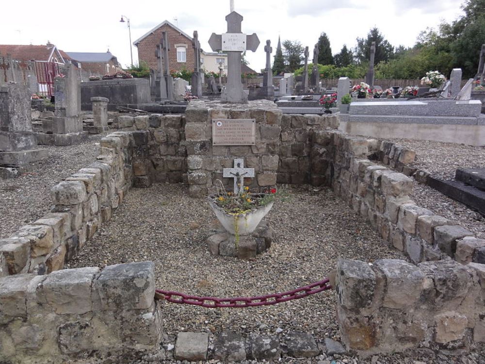 French Mass Grave Franco-Prussian War Grugies