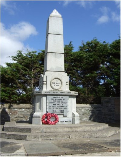 Oorlogsmonument Lybster en Swiney