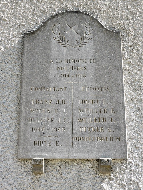 Memorial War Victims Lischert #3