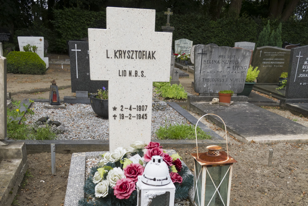 Polish War Grave Roman Catholic Cemetery Eibergen