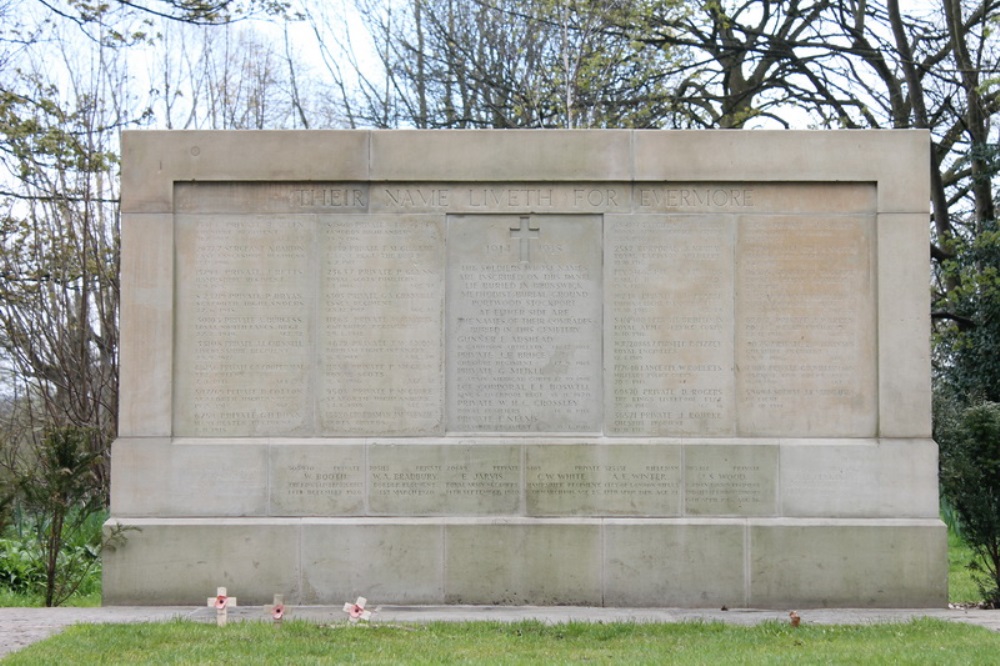 Commonwealth War Graves Willow Grove Cemetery