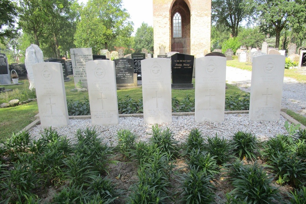 Oorlogsgraven van het Gemenebest Algemene Begraafplaats Nijemirdum #2