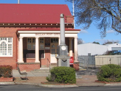 War Memorial Ballan