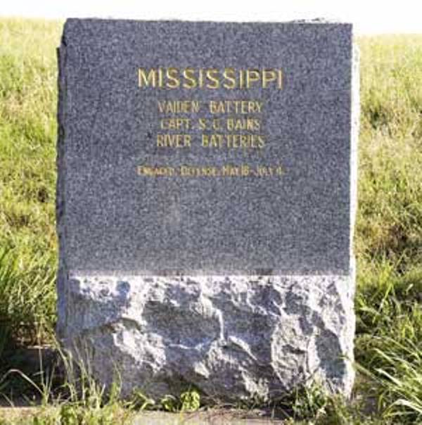 Monument 1st Mississippi Light Artillery, Company L (Confederates) #1