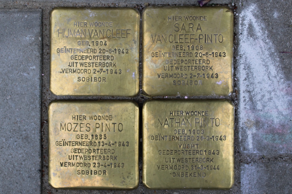 Stolpersteine Tilanusstraat 51 #2