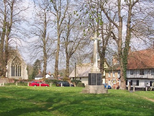 Oorlogsmonument Banham #1