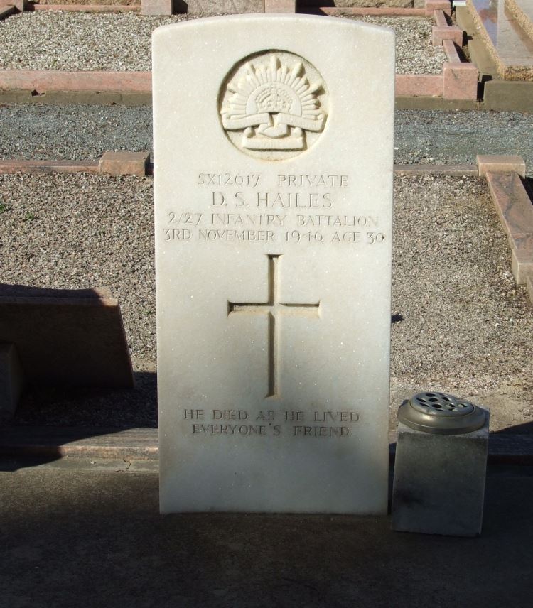 Commonwealth War Grave Salisbury Public Cemetery