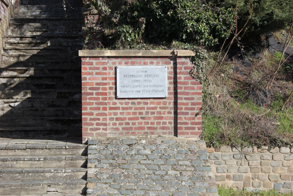 Commemorative Plate Stéphanie Degulne