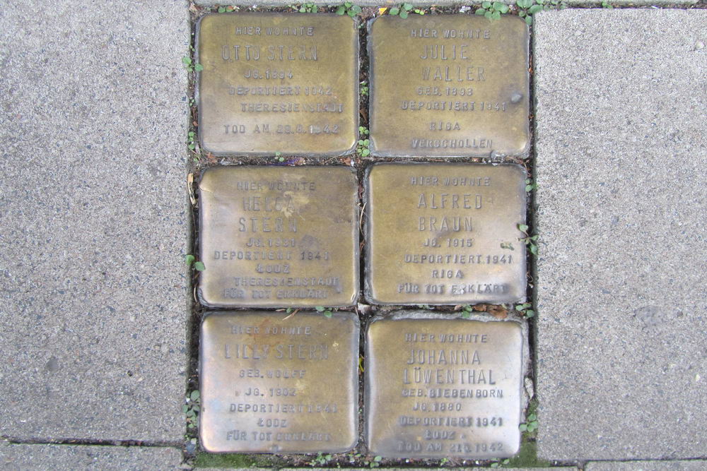 Stumbling Stones Bonner Straße 33 #2