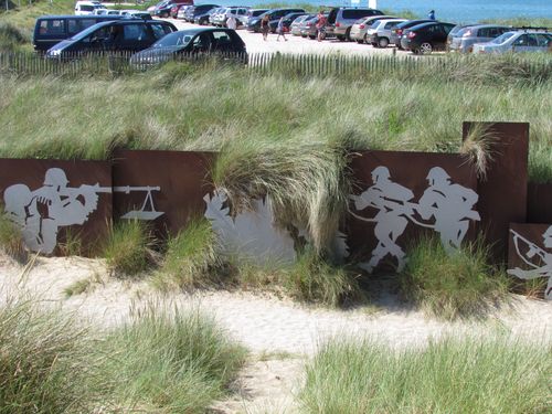 Kunstwerk D-Day Strandopgang Courseulles-sur-Mer #5