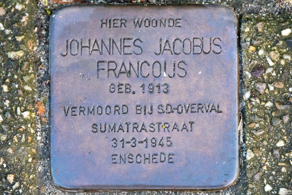 Stolpersteine Egstraat 29-31