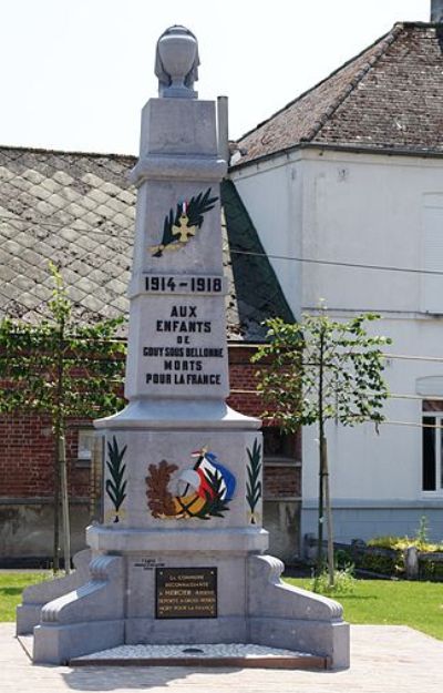 Oorlogsmonument Gouy-sous-Bellonne #1
