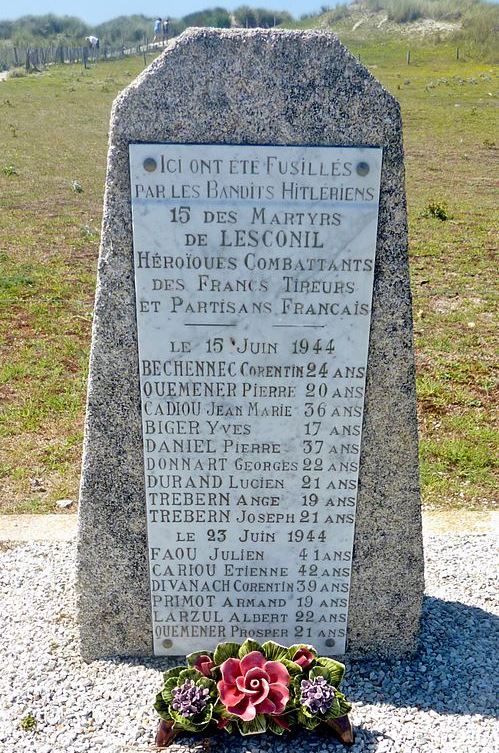 Monument Executies 15 en 23 Juni 1944